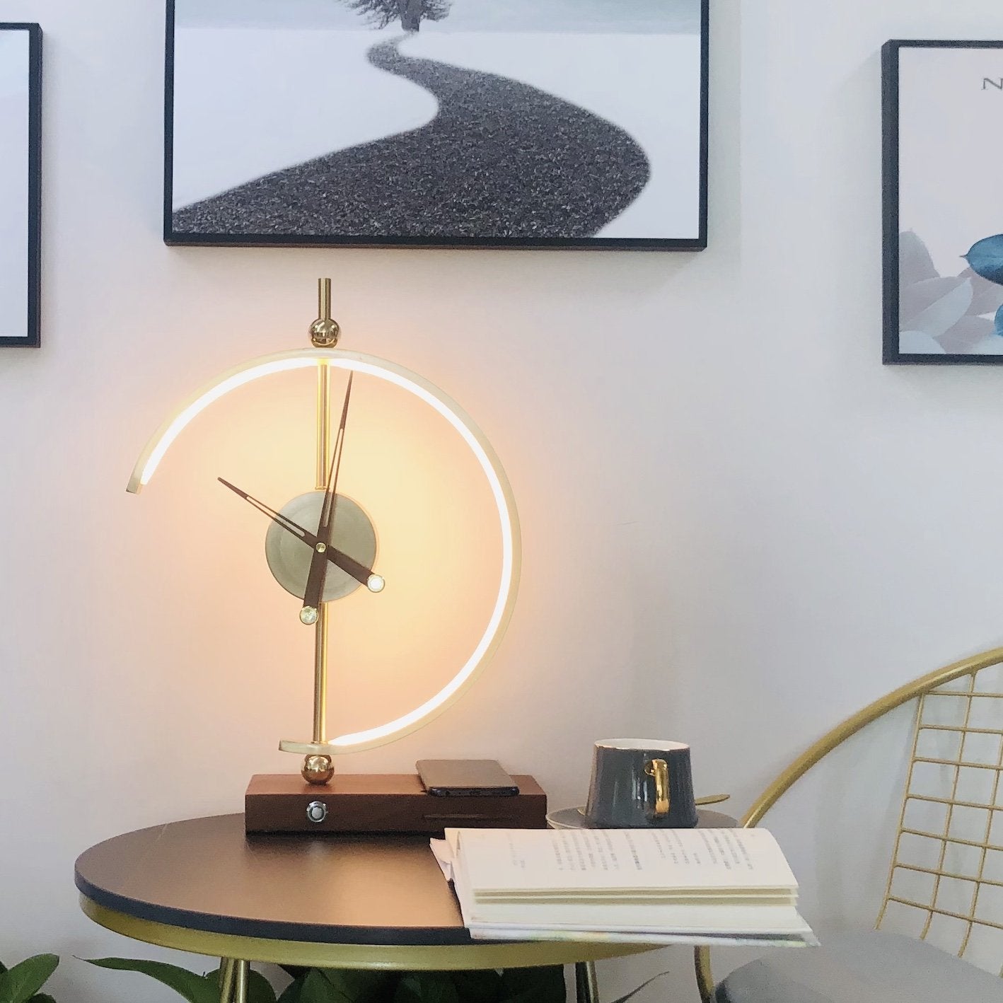 NagoyaLight | Luxury Lamp Clock and Charger